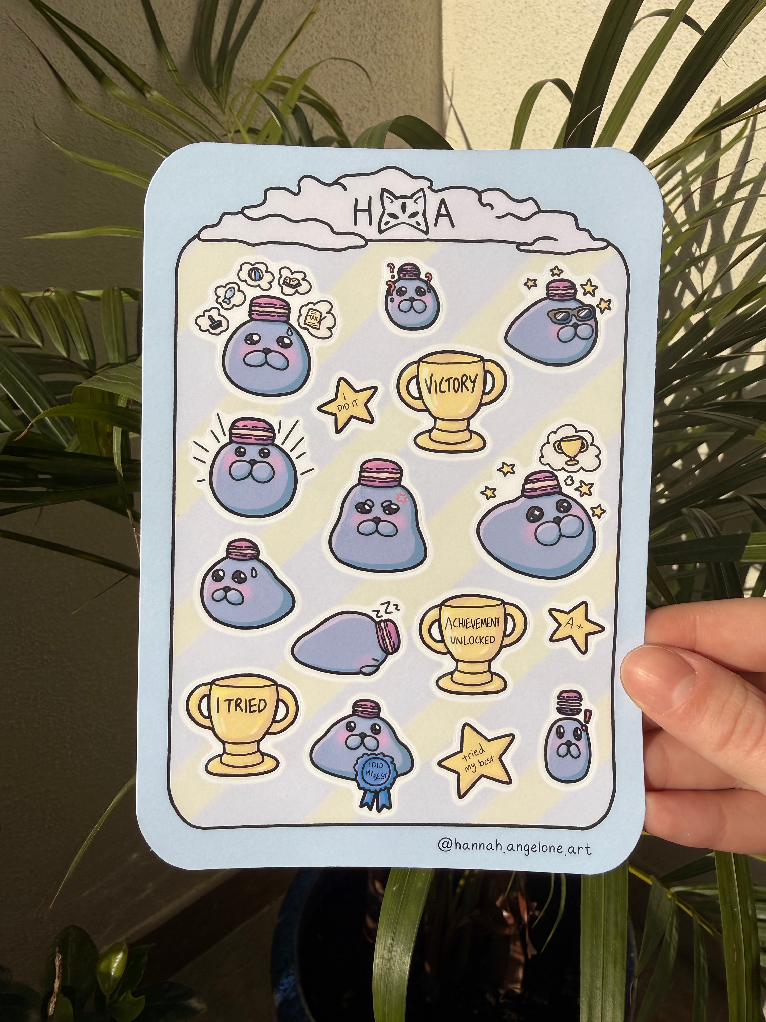 Steve Motivation Sticker Sheet