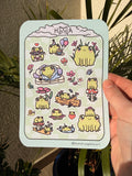 Frog Sticker Sheet