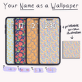 New Name Pattern Design - Wallpapers & Art Print (Made to Order)