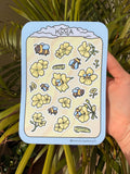 Spring Bees Sticker Sheet