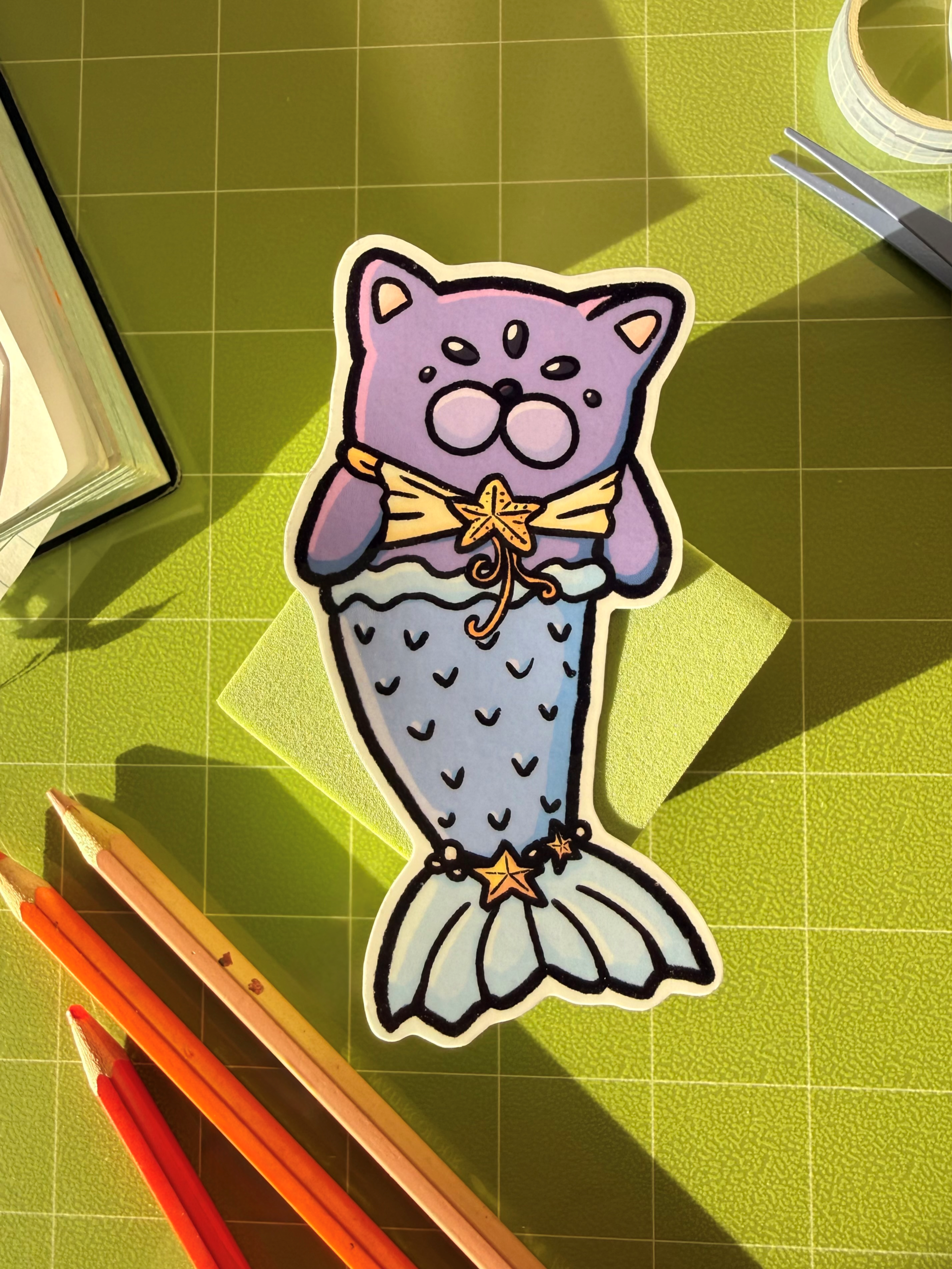 Dela Mermaid Sticker