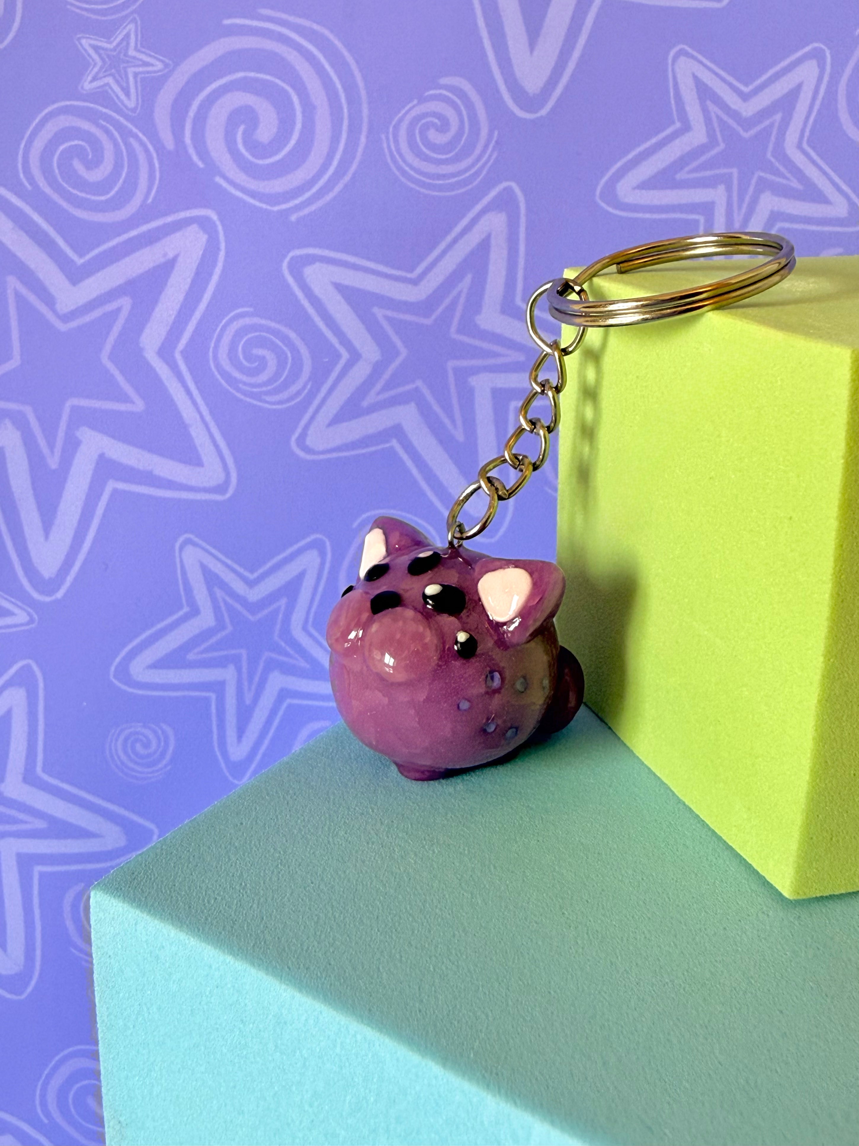 Alien Cat Keychain | Dela