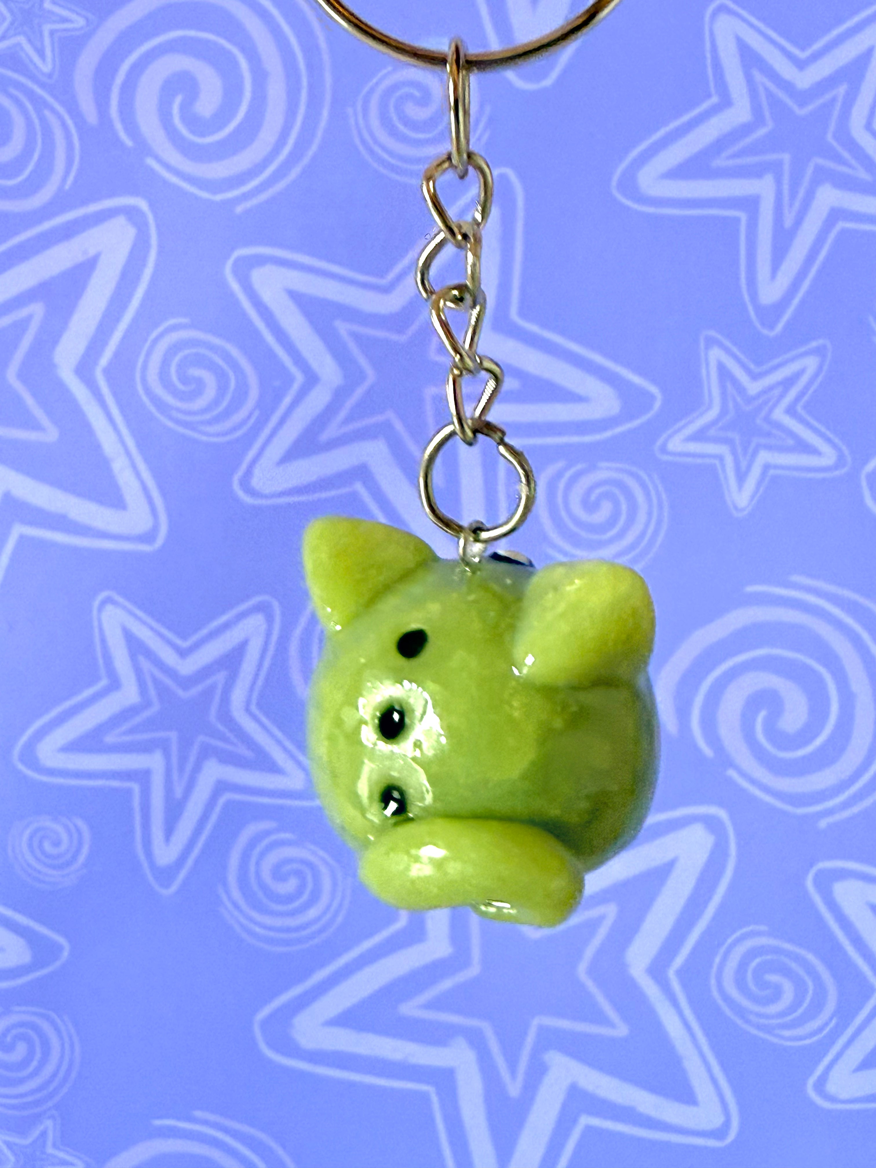 Alien Cat Keychain | Pel