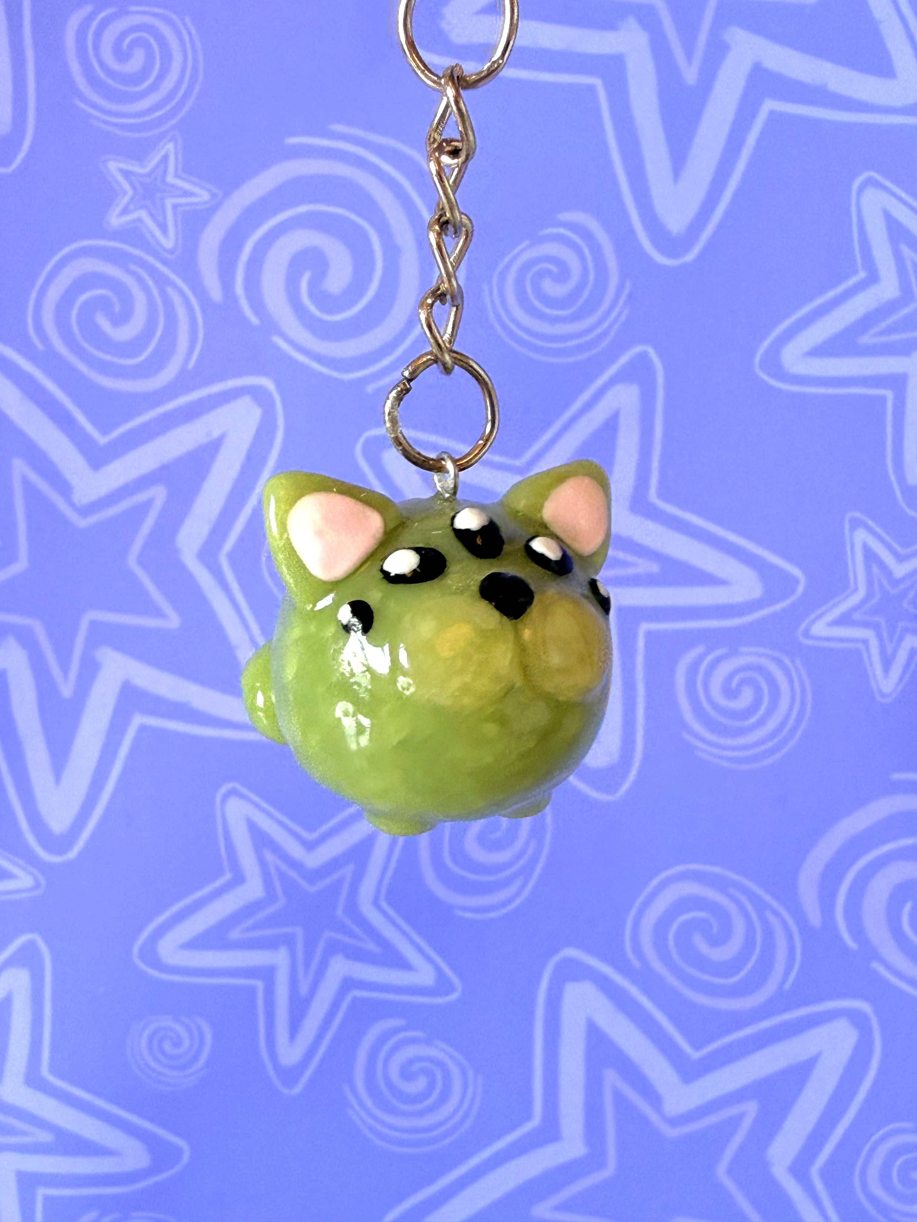 Alien Cat Keychain | Pel