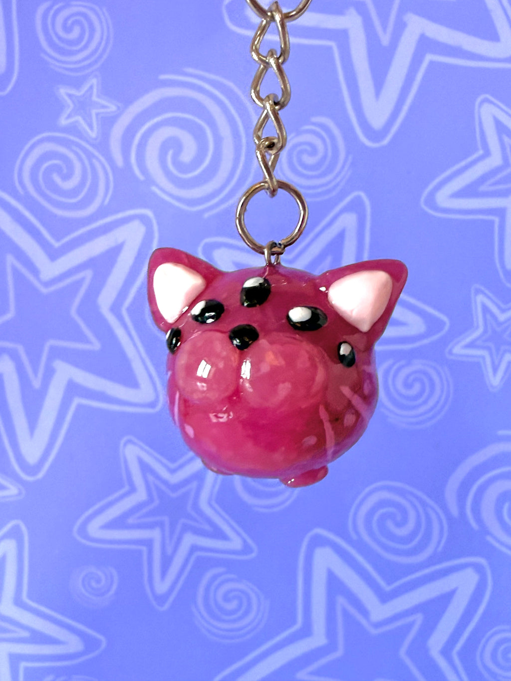 Alien Cat Keychain | Cela