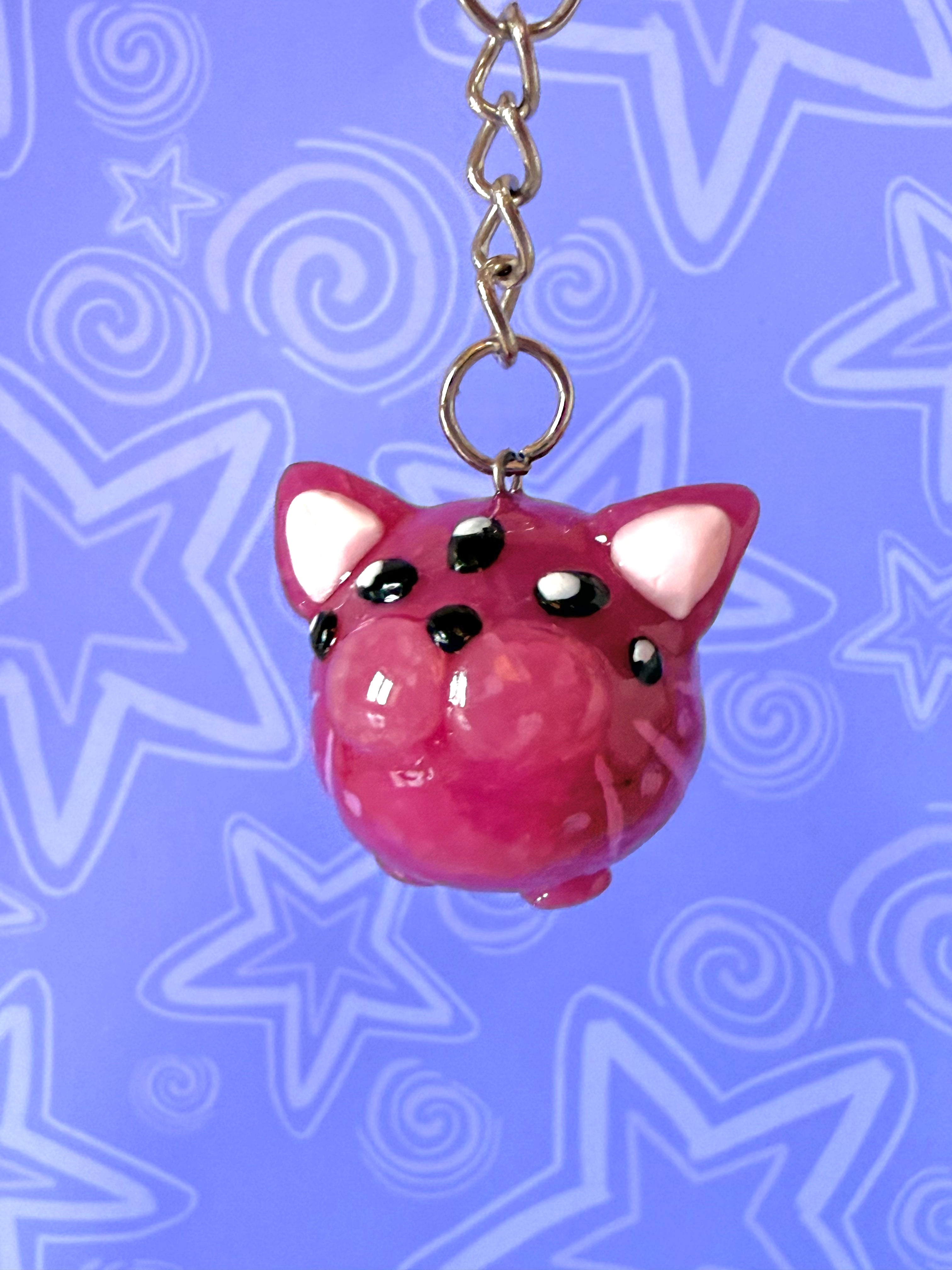 Alien Cat Keychain | Cela