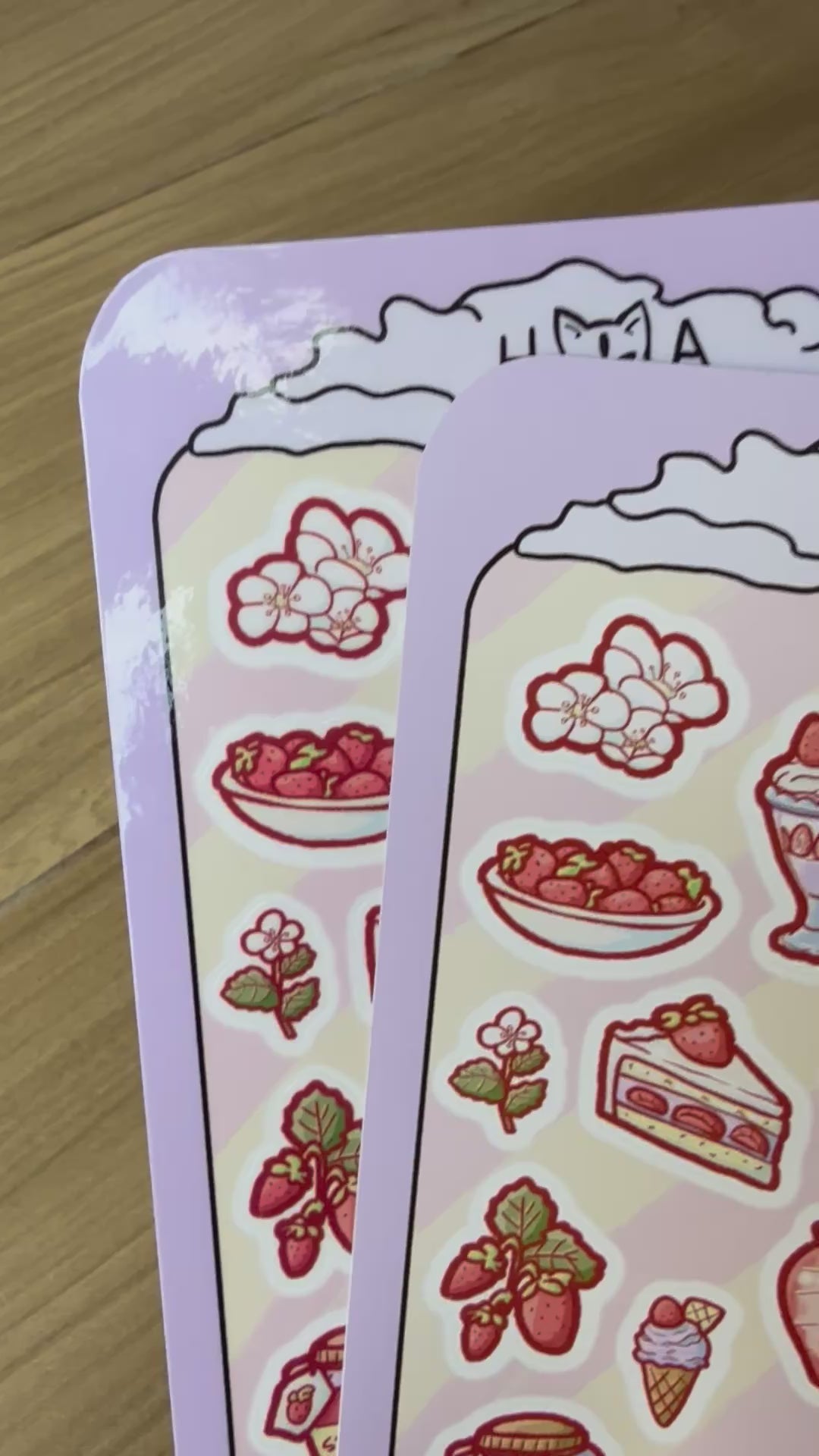 Strawberry Sticker Sheet
