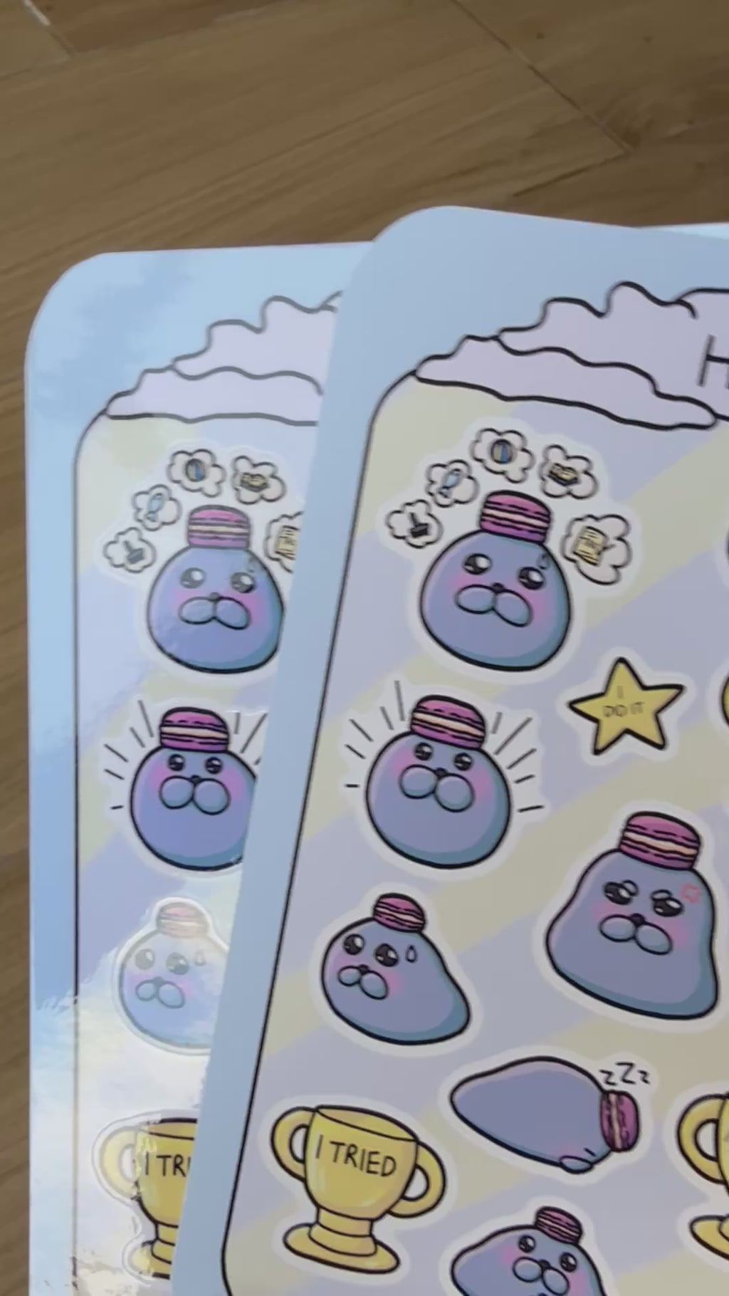 Steve Motivation Sticker Sheet