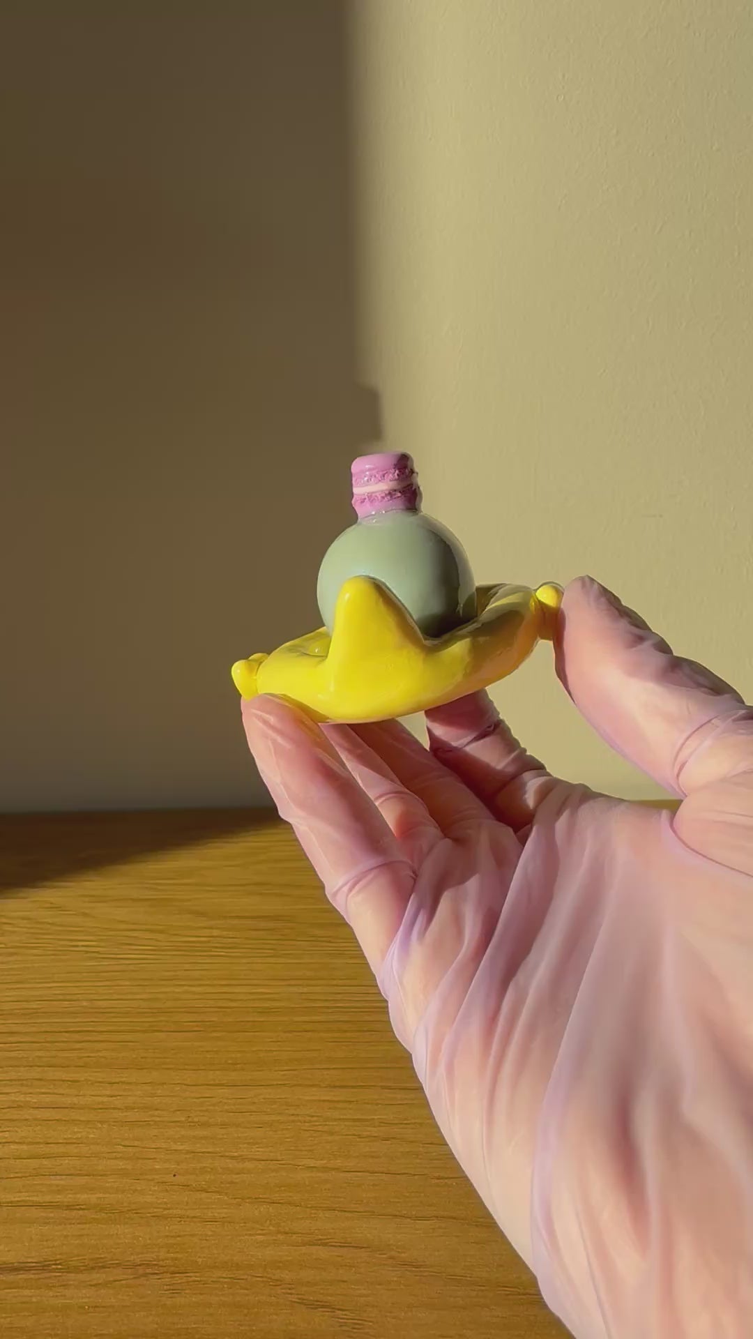 Steve & Duck Sculpture