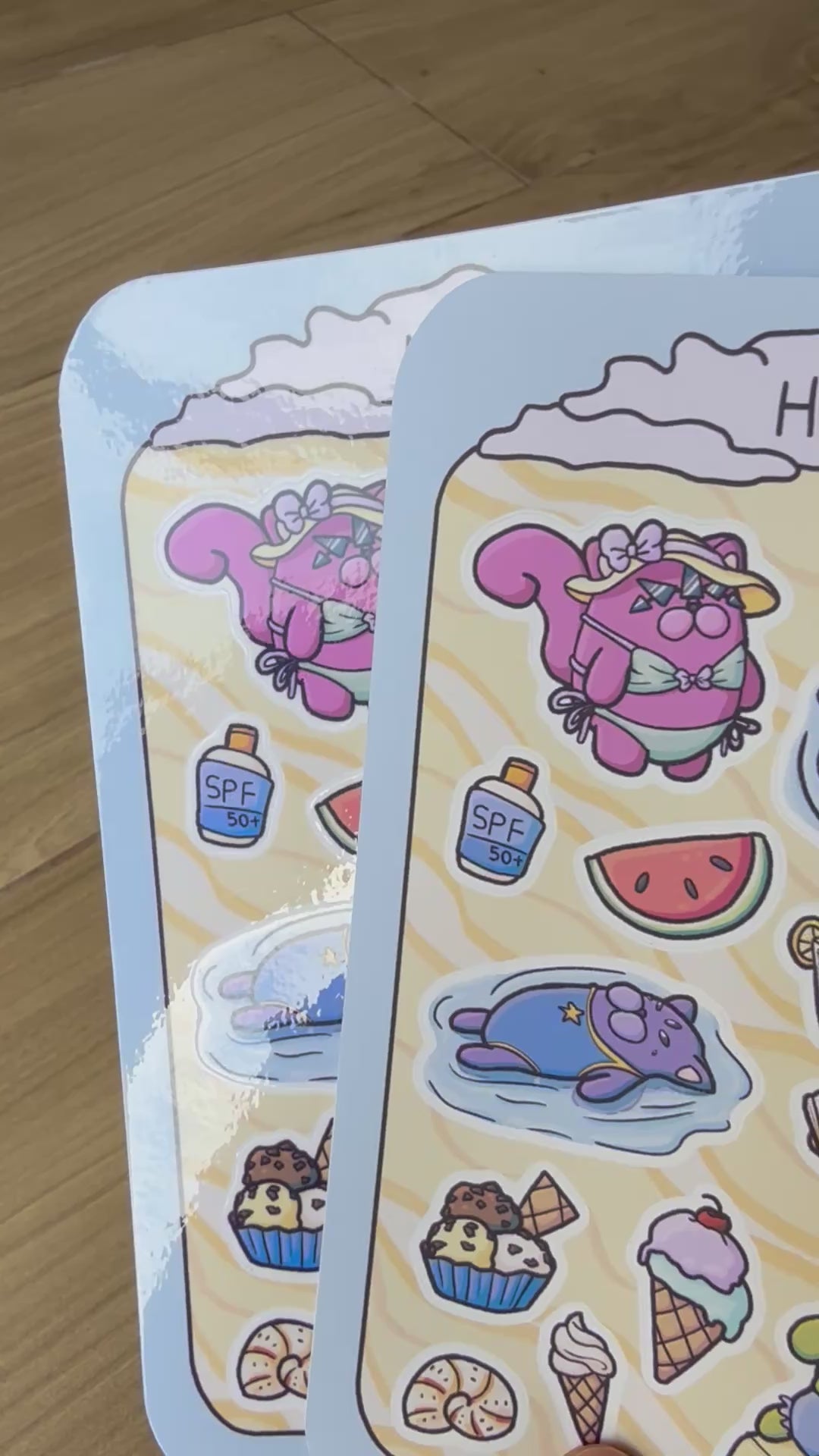 Beach Day Sticker Sheet