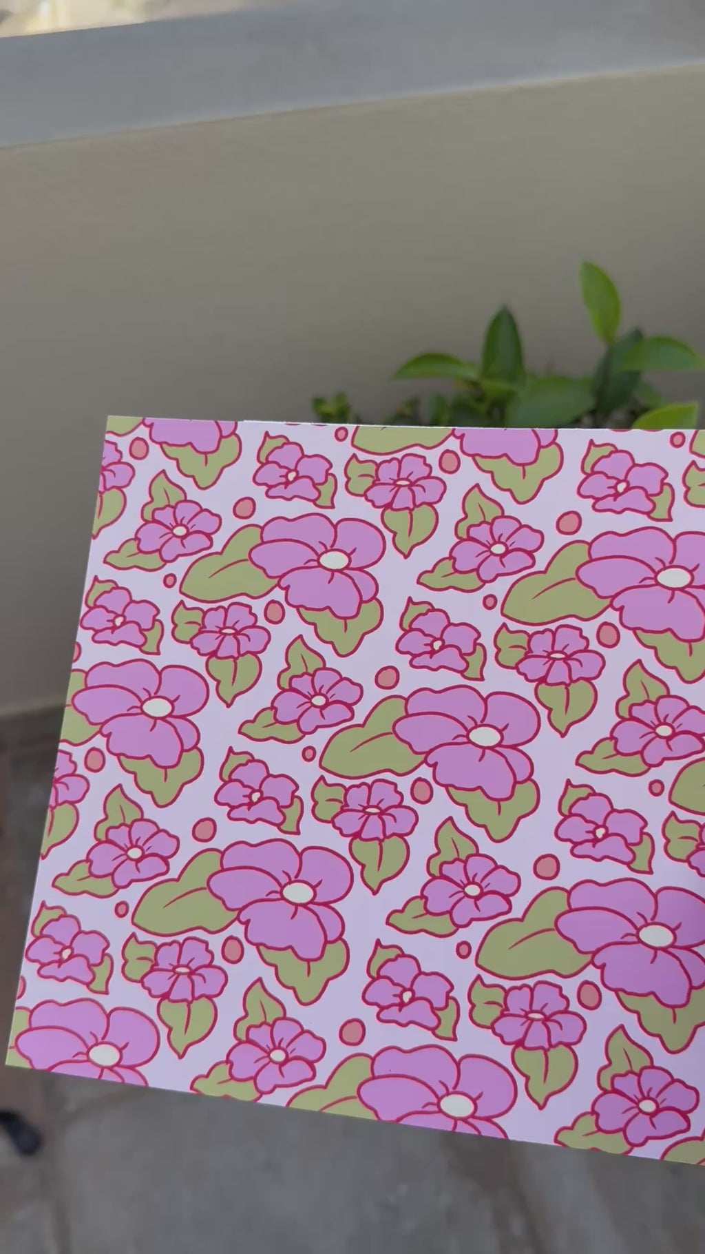 New Name Pattern Design - Wallpapers & Art Print (Made to Order)